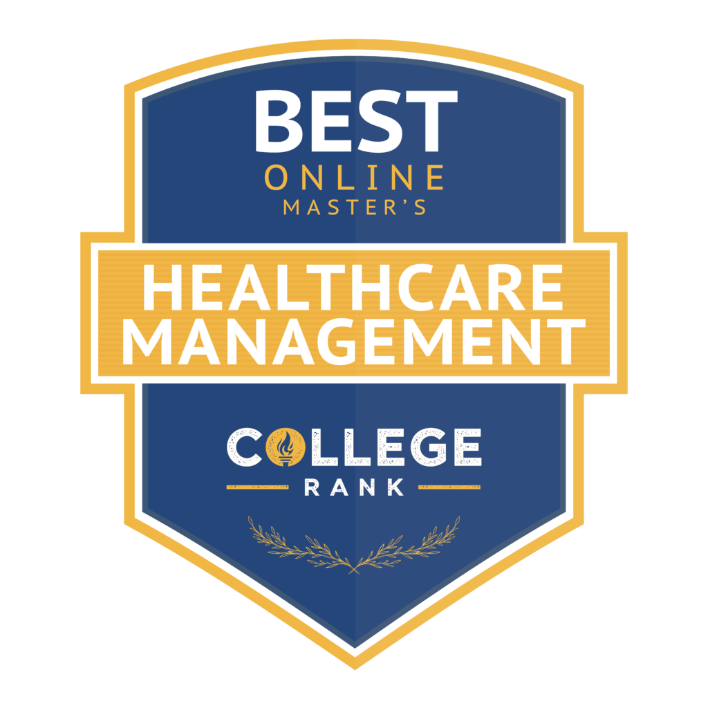 college rank best online masters healthcare management