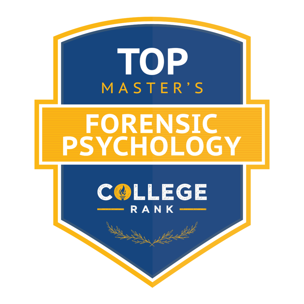 college rank top masters forensic psychology