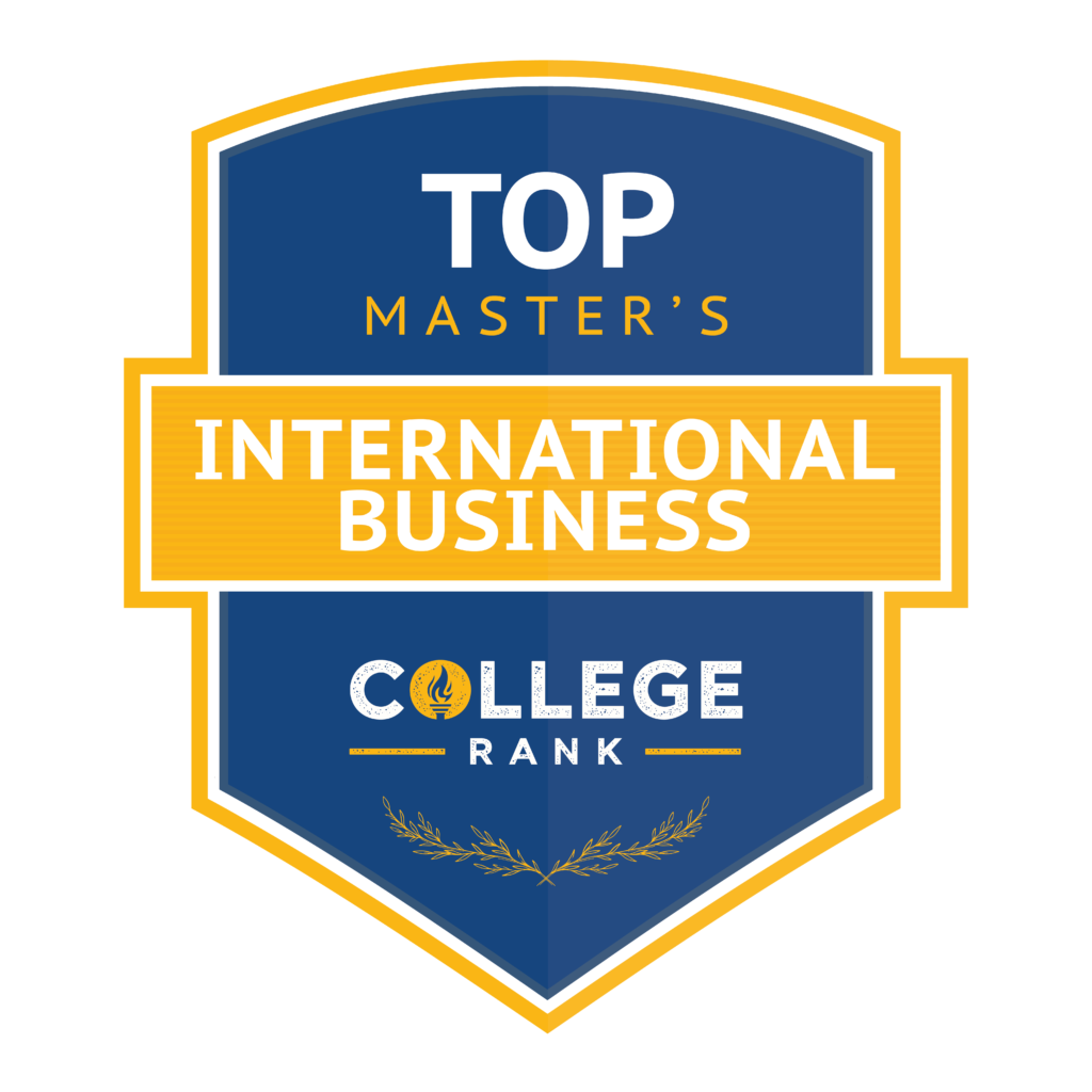 COLLEGE RANK TOP MASTERS INTERNATIONAL BUSINESS